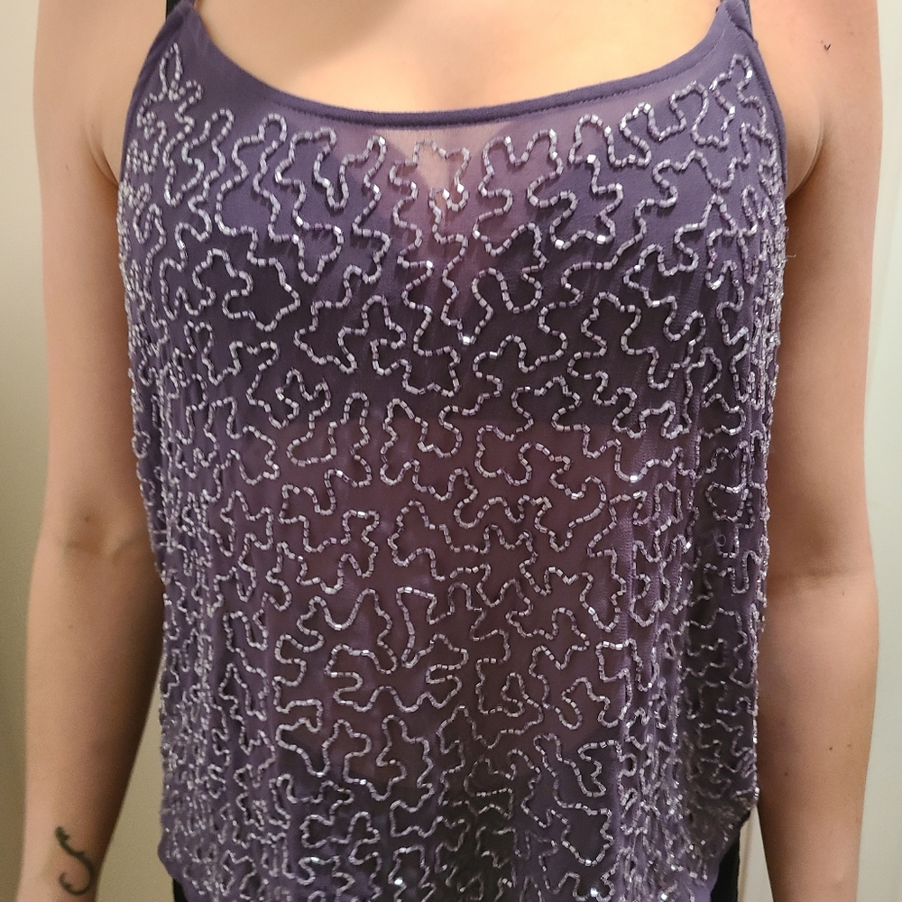 23.) Vintage Beaded Tank